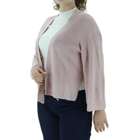 Image for Women's Open Front Cardigan,Pink