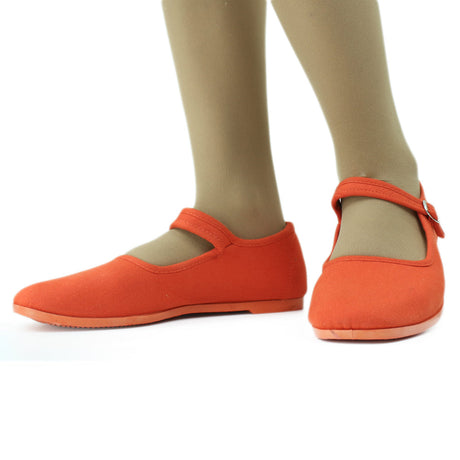 Image for Women's Comfortable Plain Flat,Orange