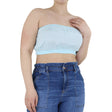 Image for Women's Crop Top,Turquoise