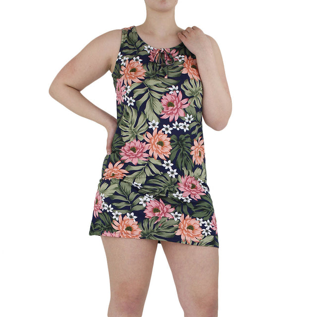 Image for Women's Floral Short Dress,Multi