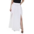 Image for Women's Long Skirt With Splites,White