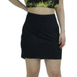 Image for Women's Glitter Mini Skirt,Black