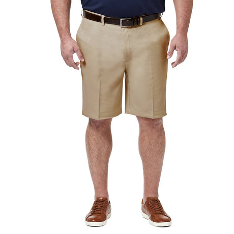 Image for Men's Regular Fit Flat Front Short,Khaki