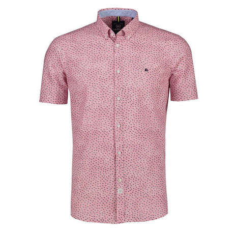 Image for Men's Printed Casual Shirt,Pink