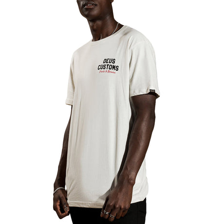 Image for Men's Graphic-Back T-Shirt,White