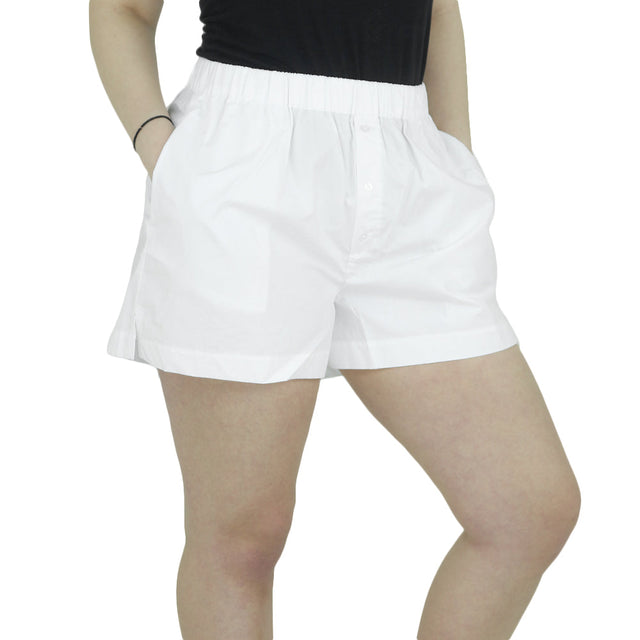 Image for Women's Plain Sleepwear Short,White