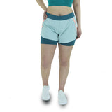 Image for Women's Colorblock Sport Short,Green