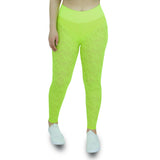 Image for Women's Mesh Legging,Neon yellow