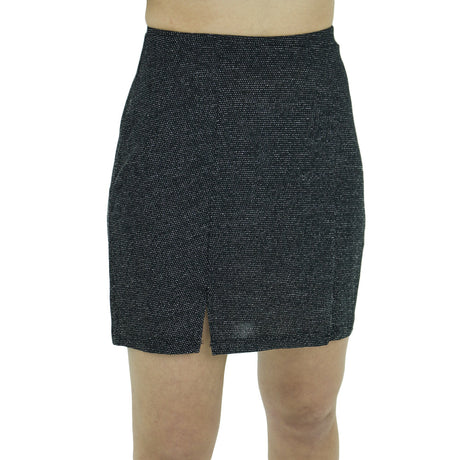 Image for Women's Embroidered Skirt,Black