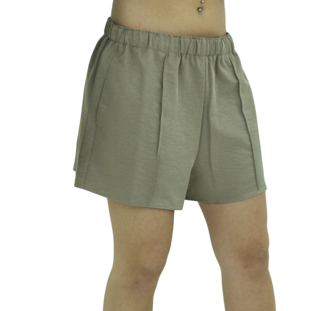 Image for Women's Plain Casual Short,Light Camel