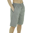 Image for Women's Plaid Short,Brown