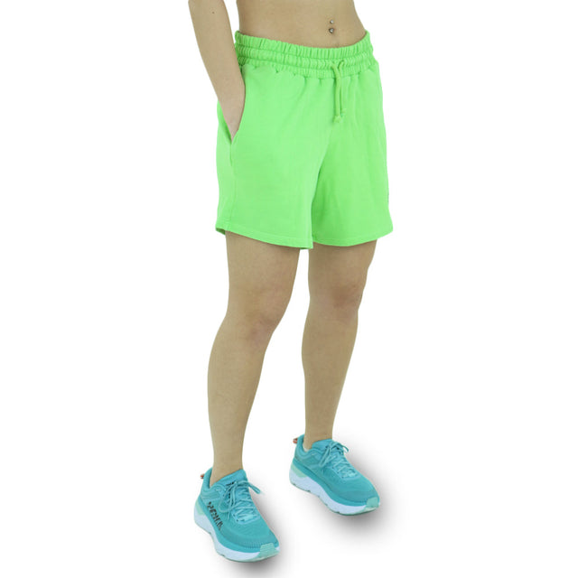 Image for Women's Graphic Print Sport Short,Neon Green