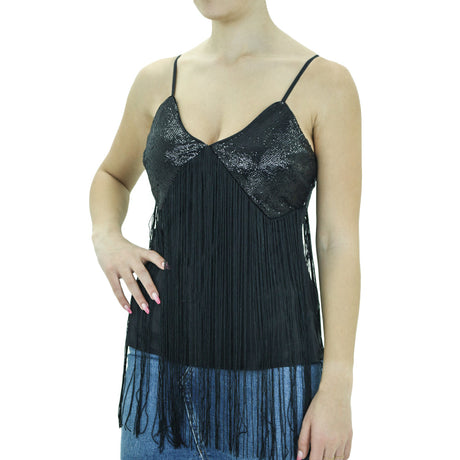Image for Women's Sequined Top,Black