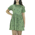 Image for Women's Polka Dots Oversized Dress,Olive