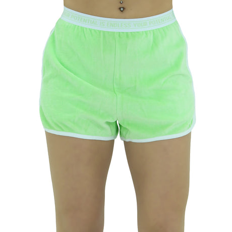 Image for Women's Wide Waistband Sport Short,Light Green