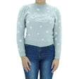 Image for Women's Polka Dot Sweater,Light Grey