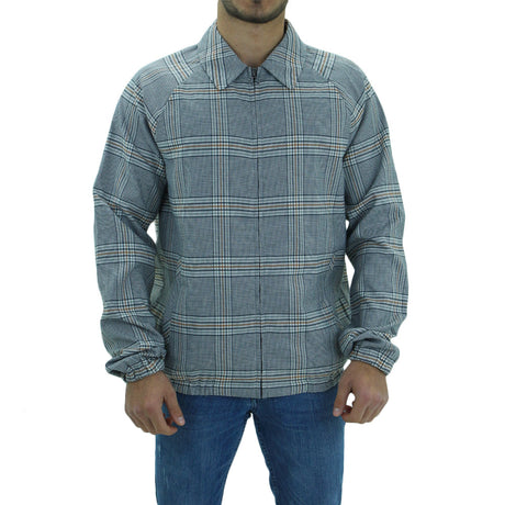 Image for Men's Checked Slim-Fit  Jacket,Grey