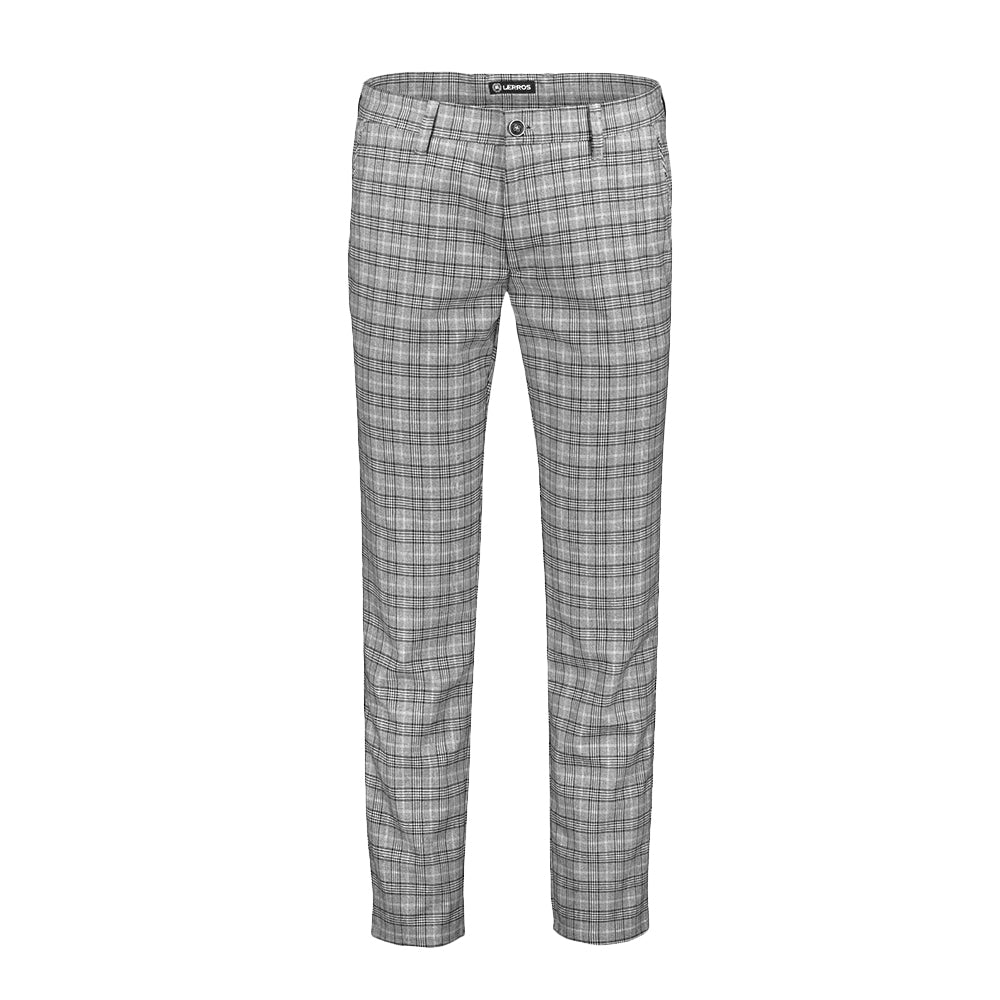 Image for Men's Plaid Casual Pant,Grey