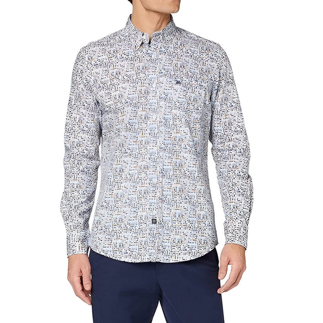 Image for Men's Printed Casual Shirt,Multi