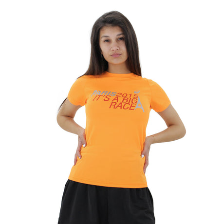 Image for Women's Graphic Training Top,Orange
