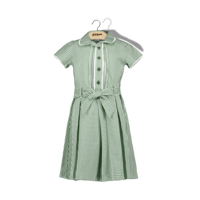 Image for Kid's Girl Classic School Dress,Green