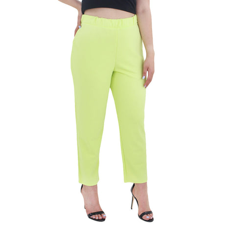 Image for Women's Elastic Waist Pant,Neon Green