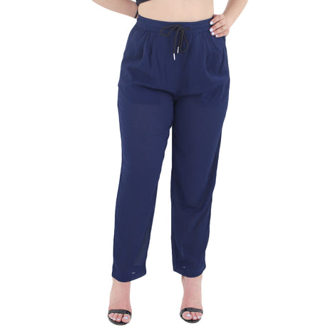 Image for Women's Chiffon Pant,Navy