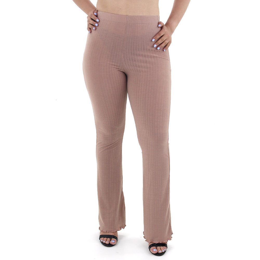 Image for Women's Ribbed Classic Pant,Rosewood