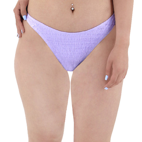 Image for Women's Smocked Bikini Bottom,Lilac 