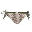 Image for Women's Snake Print Tie Side Bikini Bottom,Multi