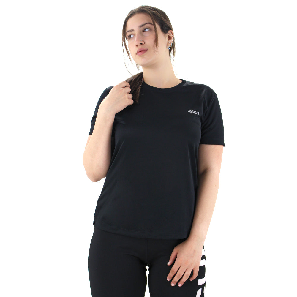 Image for Women's Mesh Sport Top,Black