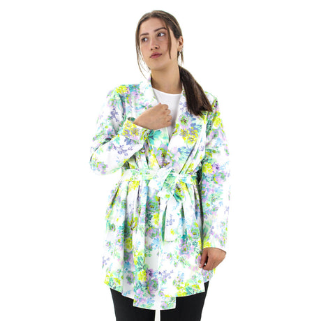 Image for Women's Floral Blazer With Blet,Multi