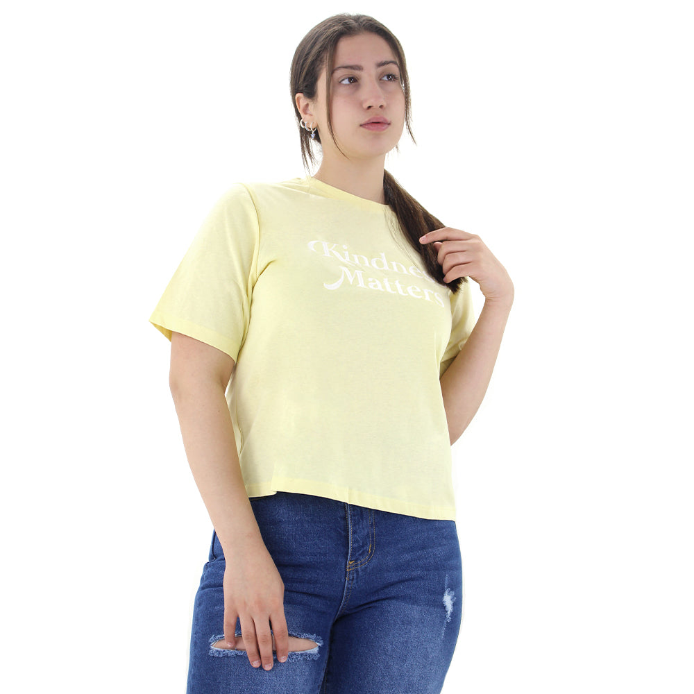 Image for Women's Embroidered  Top,Yellow