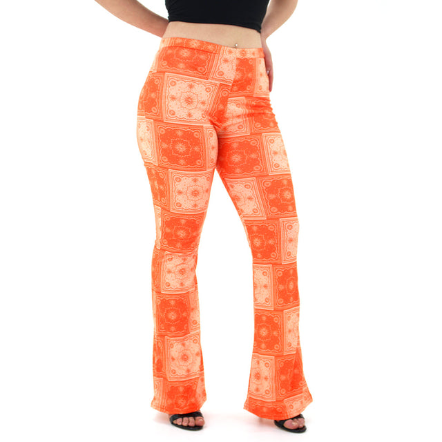 Image for Women's Printed Classic Pant,Orange