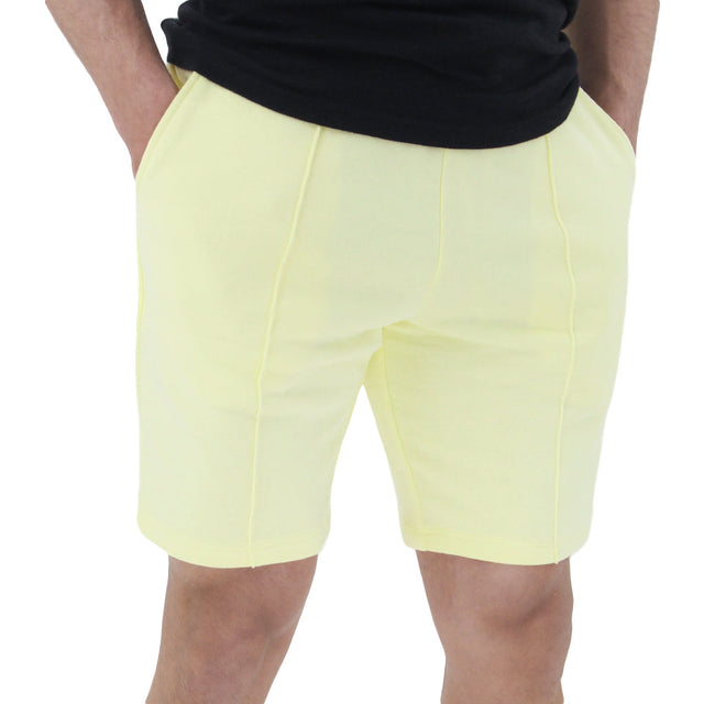 Image for Men's Plain Cotton Short,Yellow