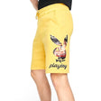 Image for Men's Short With Photographic Print,Yellow