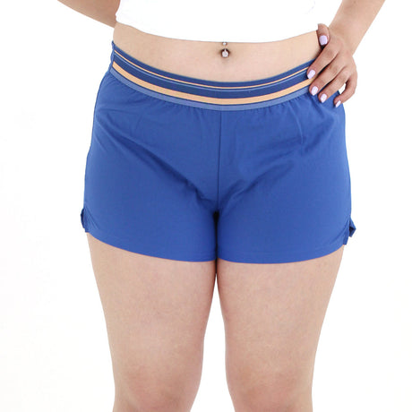 Image for Women's Striped Sport Short,Indigo
