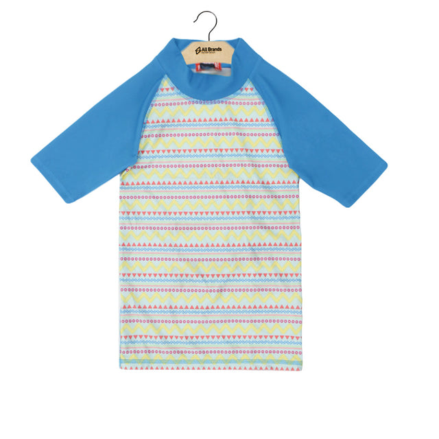 Image for Kid's Girl Printed Sun Protection Top,Multi