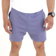 Image for Men's Cotton Solid Short,Light Purple