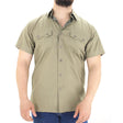 Image for Men's 2 Pockets Front Chemise,Light Olive