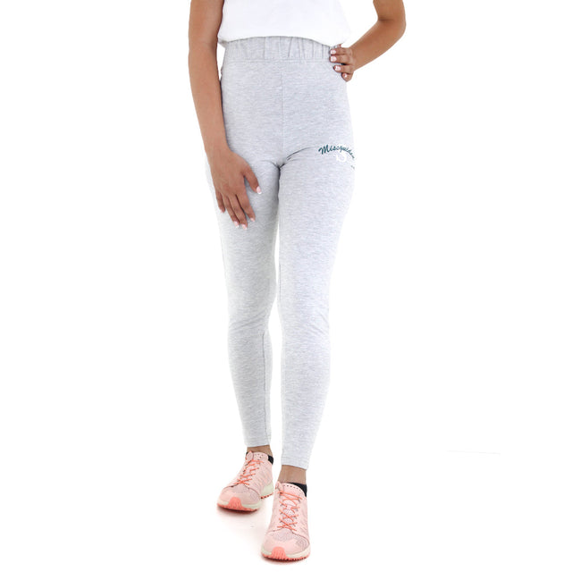 Image for Women's Side Brand Print Sport Pant,Light Grey