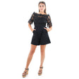 Image for Women's Lace Detail Jumpsuit,Black