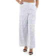 Image for Women's Printed Formal Pant,White