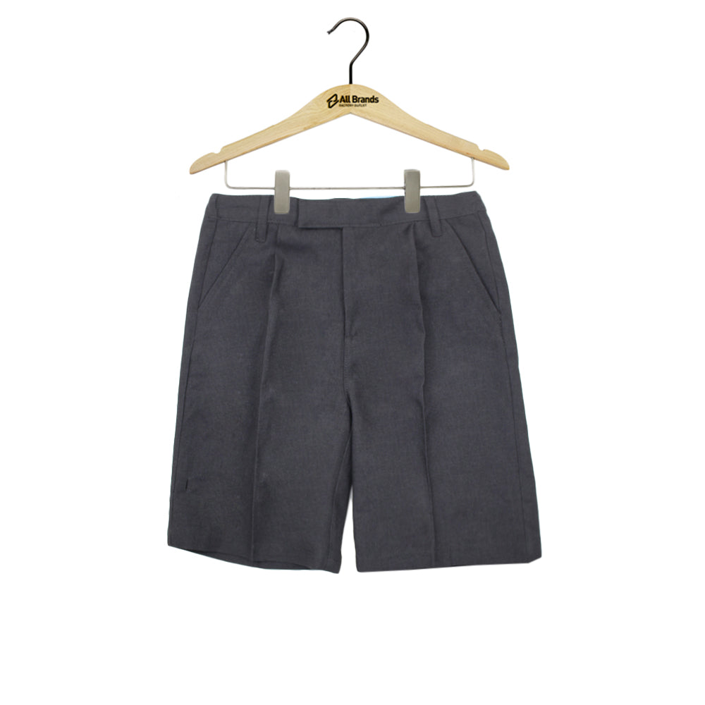 Image for Kids Boy Plain School Short,Dark Grey