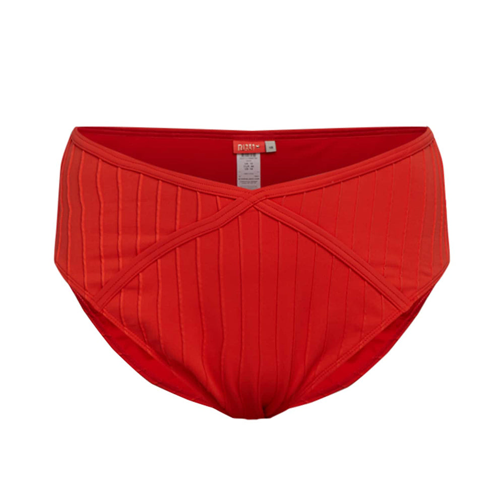 Image for Women's High Waisted Bikini Bottom,Orange