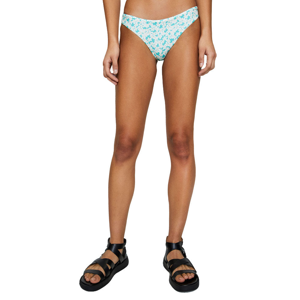 Image for Women's Floral Bikini Bottom,Green