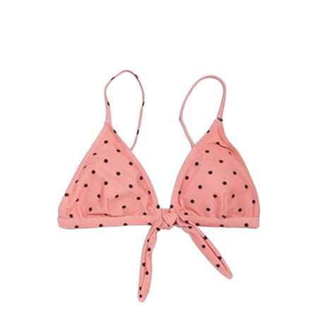 Image for Women's Polka Dots Bikini Top,Coral