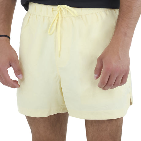 Image for Men's Plain Solid Swim Short,Yellow