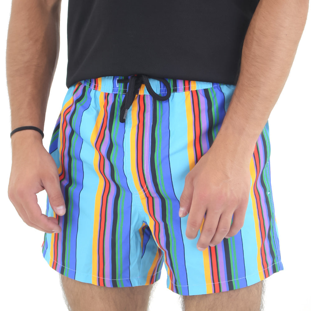 Image for Men's Striped Swim Short,Multi