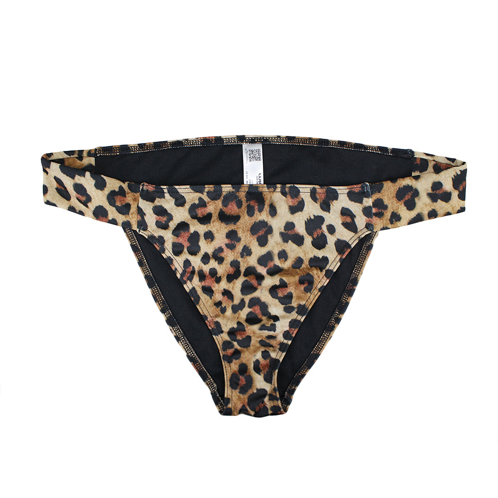Image for Women's Leopard Print Bikini Bottom,Multi